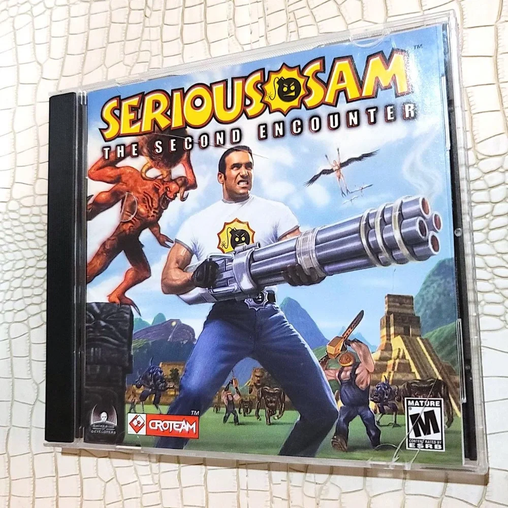 Serious Sam: The Second Encounter (PC, 2002) Complete w/ Manual PC Game